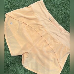 lululemon athletica Peach Athletic Shorts